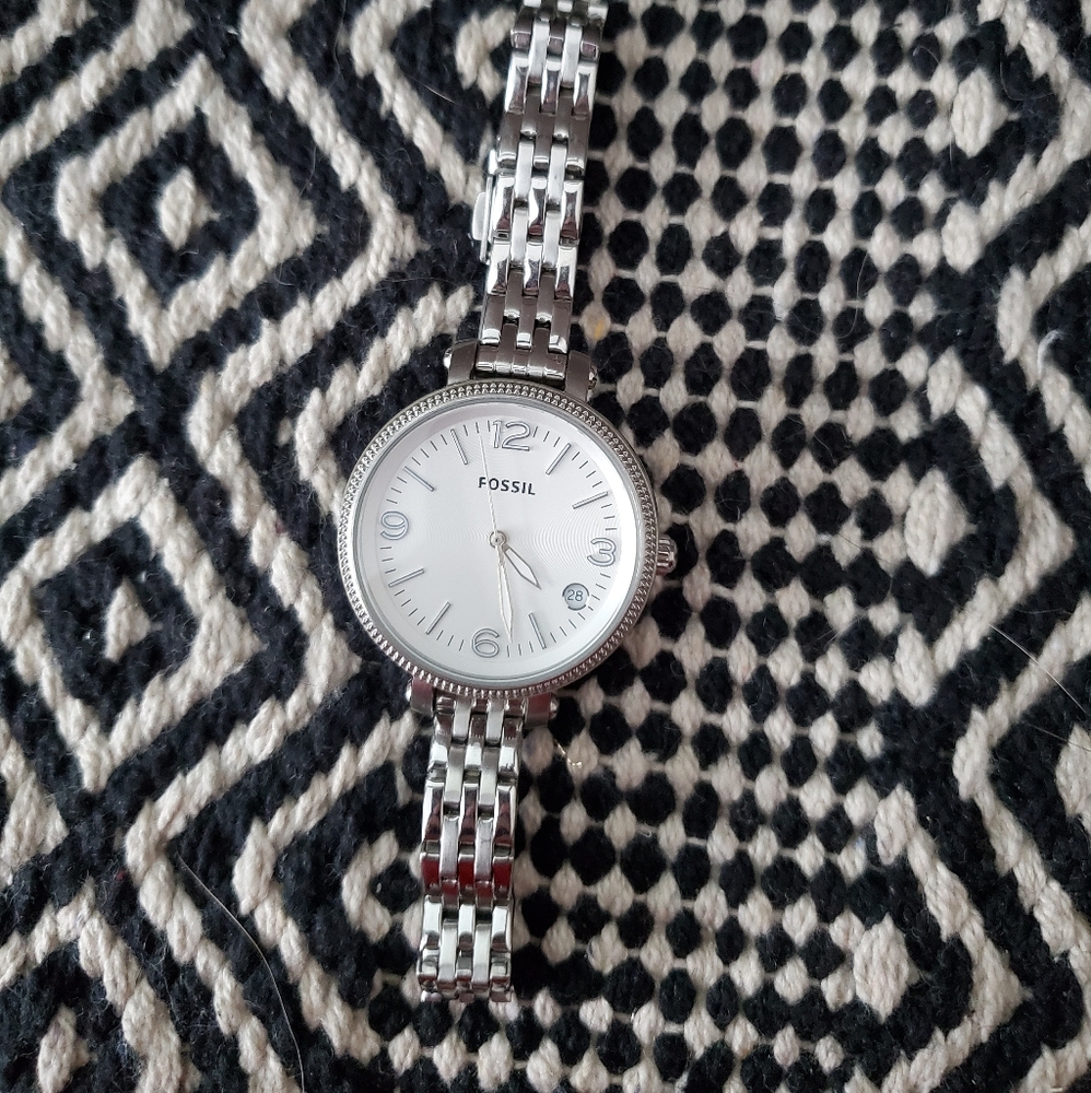 Fossil Heather Watch